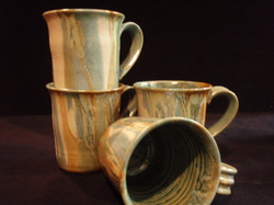 Winking Lizard Pottery Mugs and Cups